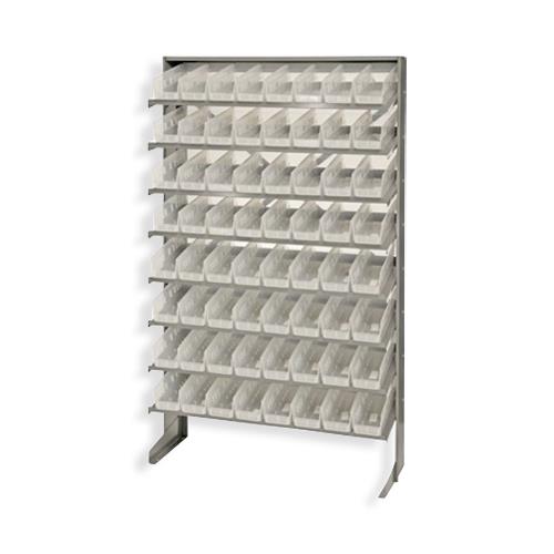 QUANTUM STORAGE SYSTEMS Clear-View Shelf Bin Shelving Systems QPRS-101CL 1 Each - MDL-MDRQPRS101CL