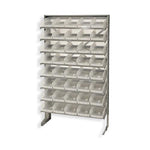 QUANTUM STORAGE SYSTEMS Clear-View Shelf Bin Shelving Systems QPRS-102CL 1 Each - MDL-MDRQPRS102CL