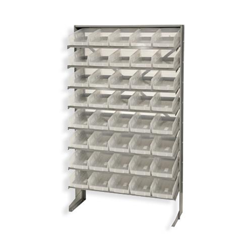 QUANTUM STORAGE SYSTEMS Clear-View Shelf Bin Shelving Systems QPRS-102CL 1 Each - MDL-MDRQPRS102CL
