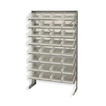QUANTUM STORAGE SYSTEMS Clear-View Shelf Bin Shelving Systems QPRS-107CL 1 Each - MDL-MDRQPRS107CL