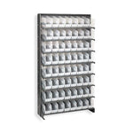 QUANTUM STORAGE SYSTEMS Clear-View Shelf Bin Shelving Systems QPRS-201CL 1 Each - MDL-MDRQPRS201CL