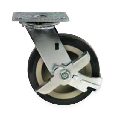 QUANTUM STORAGE SYSTEMS Quantum Storage Swivel Caster Set PT-PSB6 1 Each - MDL-MDRQPTPSB6