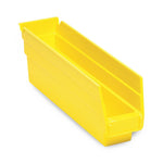 Quantum Storage Systems Yellow Economy Shelf Bin, 2-3/4"W x 11-5/8"L x 4"H - MDRQSB100YL