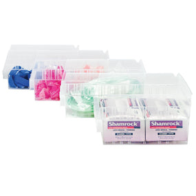 Store-More High-Density Clear Storage Bins - QSB203CL - 20 Each - MDL-MDRQSB203CL
