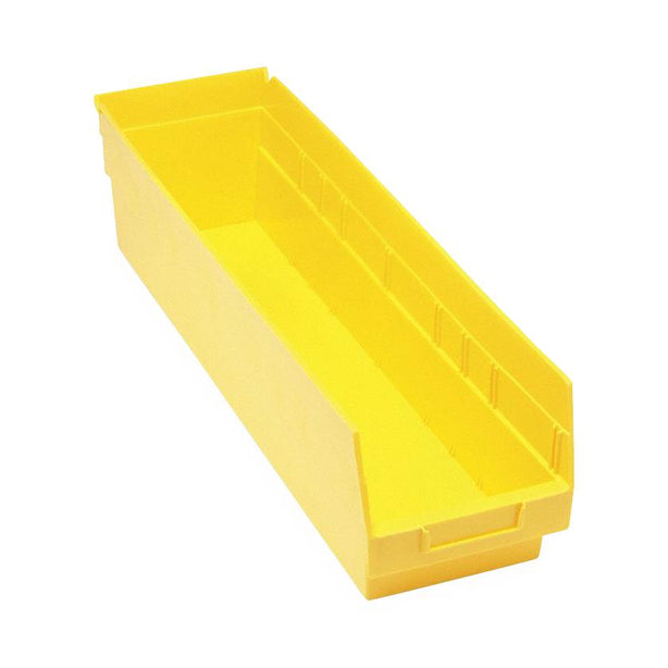 QUANTUM STORAGE SYSTEMS Store-More Bins QSB206YL 8 Each-MDL-MDRQSB206YL