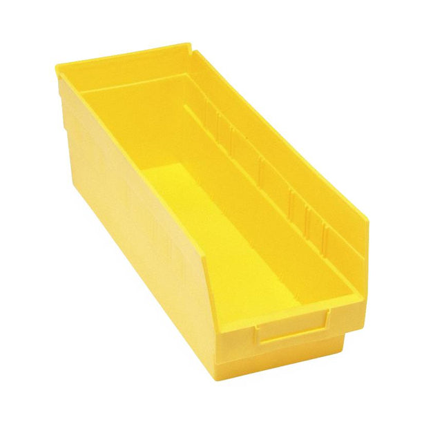 QUANTUM STORAGE SYSTEMS Store-More Bins QSB208YL 10 Each-MDL-MDRQSB208YL