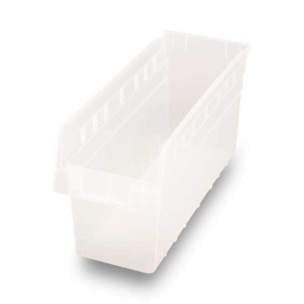 Quantum Storage Systems Clear-View STORE-MAX Shelf Bins QSB804CLC 20.0 Each-MDL-MDRQSB804CLC