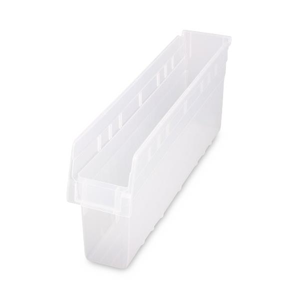 Quantum Storage Systems Clear-View STORE-MAX Shelf Bins QSB805CLC 16.0 Each-MDL-MDRQSB805CLC