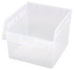 Quantum Storage Systems Clear-View STORE-MAX Shelf Bins QSB809CLC 8.0 Each-MDL-MDRQSB809CLC