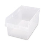 Quantum Storage Systems Clear-View STORE-MAX Shelf Bins QSB810CLC 8.0 Each-MDL-MDRQSB810CLC