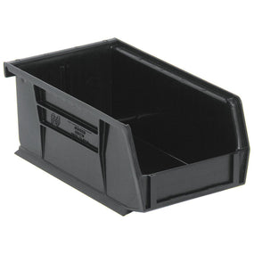 Quantum Storage Systems Ultra Stack and Hang Bins QUS220 BLACK - - MDL-MDRQUS220CBK