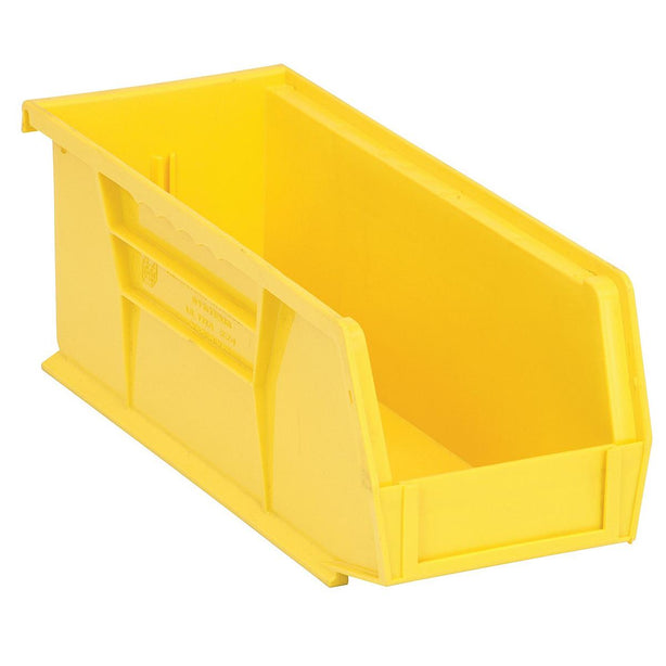 Quantum Storage Systems Ultra Stack and Hang Bins QUS224 YELLOW -