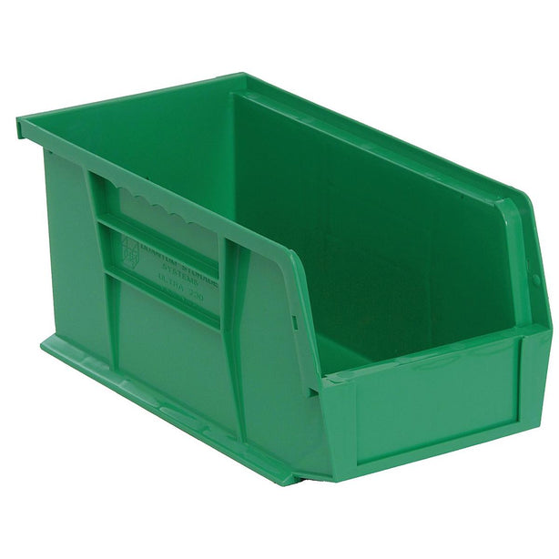 Quantum Storage Systems Ultra Stack and Hang Bins QUS230 GREEN -