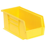 Quantum Storage Systems Ultra QUS230 - Hang and Stack Bin, 10-7/8" x 5.5" x 5", Yellow - MDL-MDRQUS230CYL