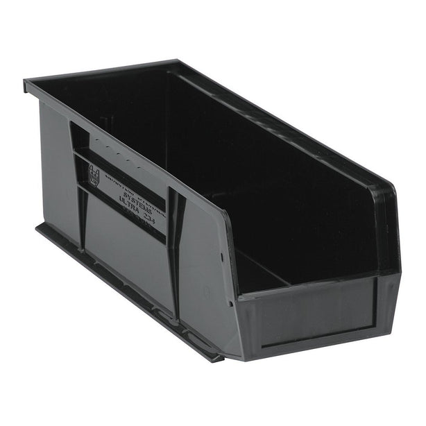 Quantum Storage Systems Ultra Stack and Hang Bins QUS234 BLACK - - MDL-MDRQUS234CBK