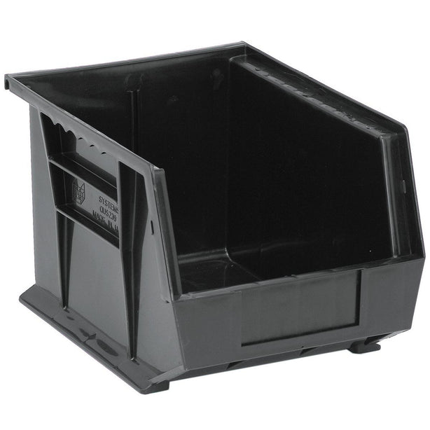 Quantum Storage Systems Ultra Stack and Hang Bins QUS239 BLACK - - MDL-MDRQUS239CBK