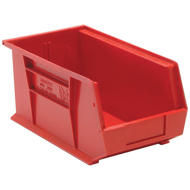 Quantum Storage Systems Ultra Stack and Hang Bins QUS240 RED - - MDL-MDRQUS240CRD