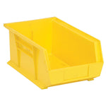 Quantum Storage Systems Ultra QUS241 - Hang and Stack Bin, 13-5/8" x 8-1/4" x 6", Yellow - MDL-MDRQUS241CYL