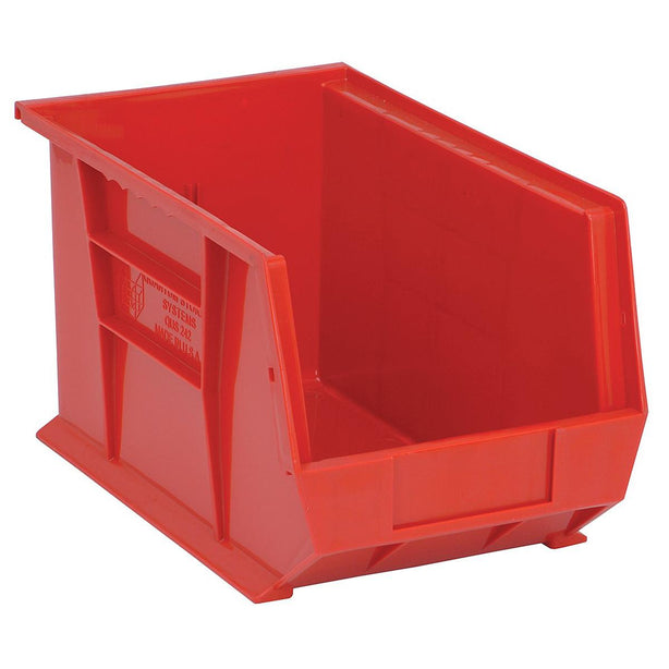 Quantum Storage Systems Ultra Stack and Hang Bins QUS242 RED - - MDL-MDRQUS242CRD