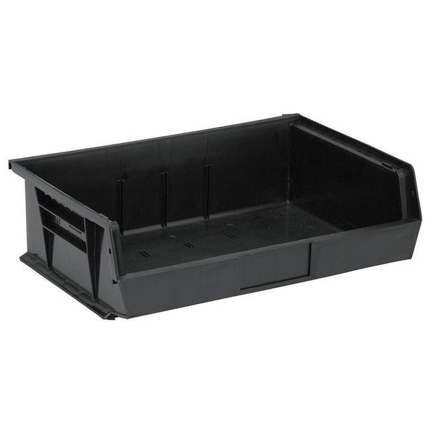 Quantum Storage Systems Ultra Stack and Hang Bins QUS245 BLACK -
