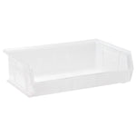 Quantum Storage Systems Clear-View Storage Bins QUS245CL - 6.0 Each - MDL-MDRQUS245CLC
