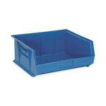 Quantum Storage Systems QUS250BL Ultra Stack and Hang Bin, Blue, 14-3/4"L x 16-1/2"W x 7"H - MDL-MDRQUS250BL - 1 Each