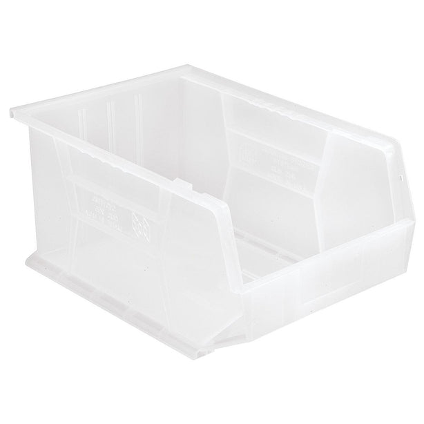 Quantum Storage Systems Clear-View Storage Bins QUS255CL - 4.0 Each - MDL-MDRQUS255CLC