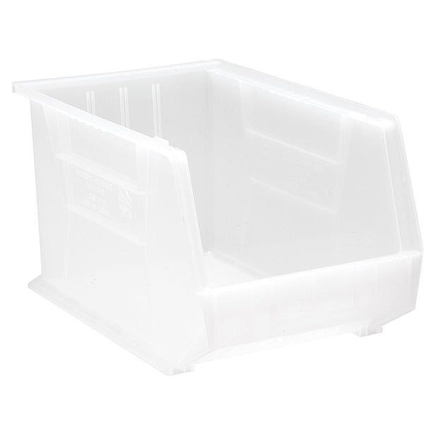 Quantum Storage Systems Clear-View QUS260CL Clear Bin, 18" x 11" x 10" - MDL-MDRQUS260CLC - 4 Each