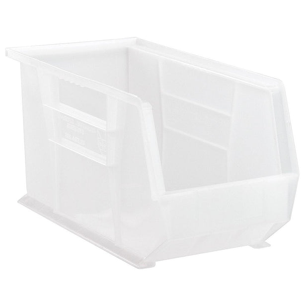 Quantum Storage Systems Clear-View Storage Bins QUS265CL - 6.0 Each - MDL-MDRQUS265CLC