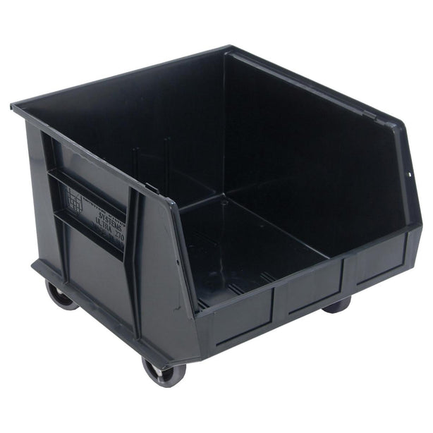 Quantum Storage Systems Ultra Stack and Hang Bins QUS275MOB BLACK -