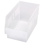 Store-More High-Density Clear Storage Bins - QSB202CL - 1 Each - MDL-MDRQUSB202CL