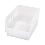 Store-More High-Density Clear Storage Bins - QSB207CL - 1 Each - MDL-MDRQUSB207CL