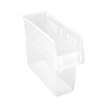 Quantum Storage Systems Clear-View STORE-MAX Shelf Bins QSB801CL 1.0 Each-MDL-MDRQUSB801CL