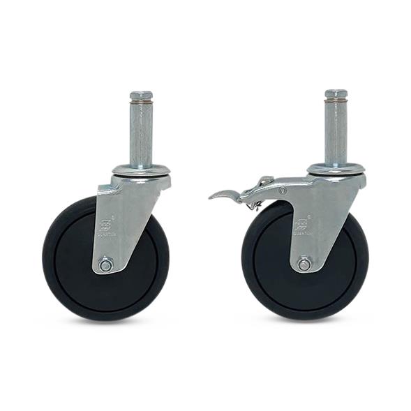 QUANTUM STORAGE SYSTEMS Quantum Storage Swivel Caster Set WR00CO 1 Each - MDL-MDRQWR00CO