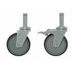 QUANTUM STORAGE SYSTEMS Quantum Storage Swivel Caster Set WR-00H-BEA 1 Each - MDL-MDRQWR00HBEA