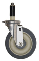 QUANTUM STORAGE SYSTEMS Quantum Storage Swivel Caster Set WR00HS 4 Each - MDL-MDRQWR00HS
