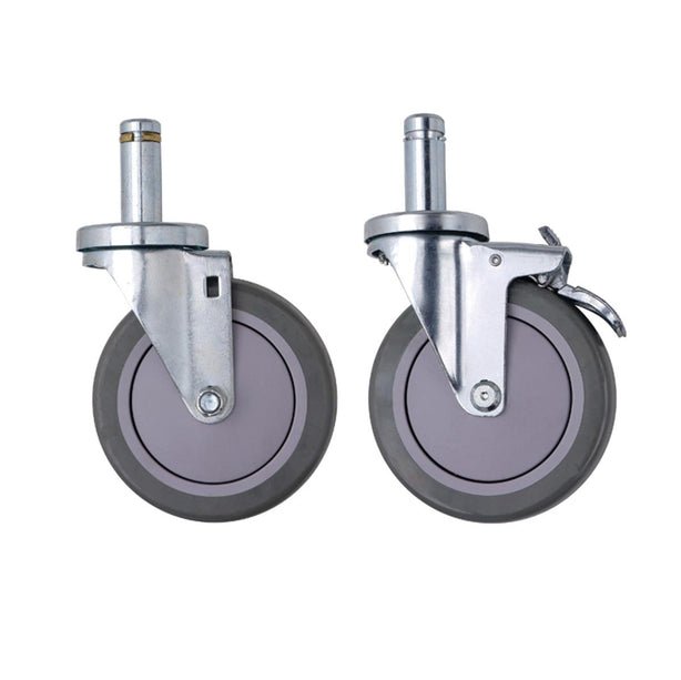 QUANTUM STORAGE SYSTEMS Quantum Storage Swivel Caster Set WR-00H 4 Each - MDL-MDRQWR00H