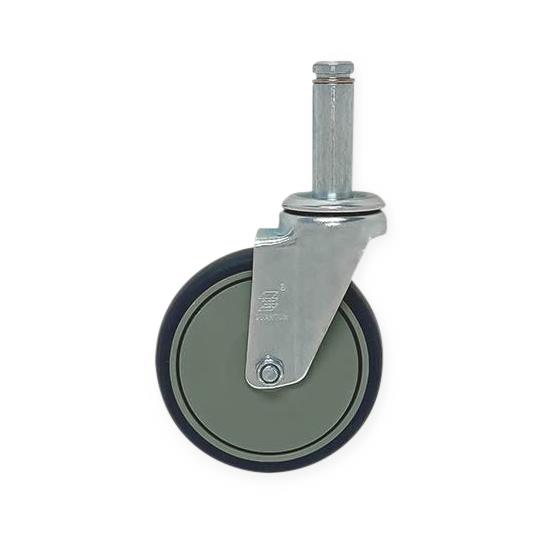 QUANTUM STORAGE SYSTEMS Quantum Storage Swivel Caster Set WR-00HNBEA 1 Each - MDL-MDRQWR00NBEA