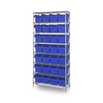 QUANTUM STORAGE SYSTEMS Store-Max Bins with Wire Shelving WR8-807 1 Each - MDL-MDRQWR8807