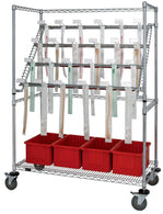 Quantum Storage Systems Wire Catheter Carts - WRCBC2448 - 1 Each - MDL-MDRQWRCBC2448