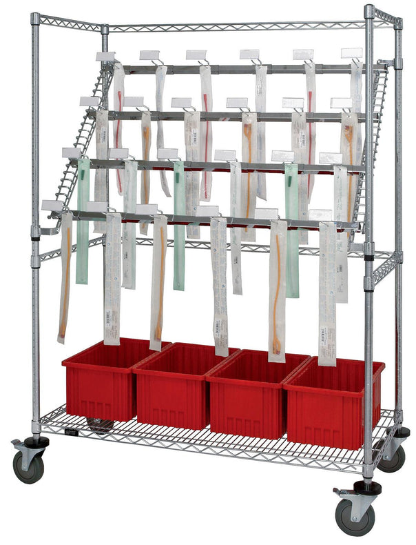 Quantum Storage Systems Wire Catheter Carts - WRCBC2448 - 1 Each - MDL-MDRQWRCBC2448