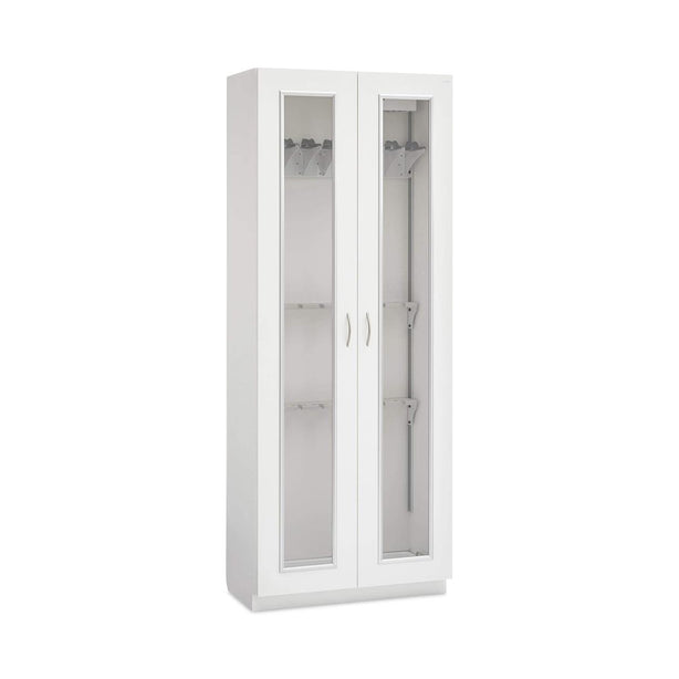 Ventaire AireCore Scope Cabinet with Double Glass Doors and 8-Capacity Single Scope Manager, 36" W x 19.25" D x 92" H, Tracking Systems - SEA1936SGS - 1 Each