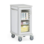 Solaire Medical Roam 1 Carts with Glass Door SR1CGGS - 1.0 Each - MDL-MDRSR1CGGS
