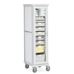 Solaire Medical Roam 1 Carts with Glass Door SR1GRGS - 1.0 Each - MDL-MDRSR1GRGS