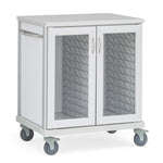 Solaire Medical Roam 2 Carts with Glass Doors SR2CG 1.0 Each-MDL-MDRSR2CG
