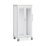 Solaire Medical Roam 2 Carts with Glass Doors SR2GC 1.0 Each-MDL-MDRSR2GC