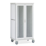 Solaire Medical Roam 2 Carts with Glass Doors SR2G 1.0 Each-MDL-MDRSR2G
