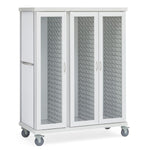 Roam 3 Carts with Glass Doors - SR3G - 1 Each - MDL-MDRSR3G