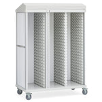 Roam 3 Carts with Roll-Top Doors - SR3R - 1 Each - MDL-MDRSR3R
