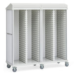 Solaire Medical Roam 4 Carts with Roll-Top Doors SR4R 1.0 Each-MDL-MDRSR4R
